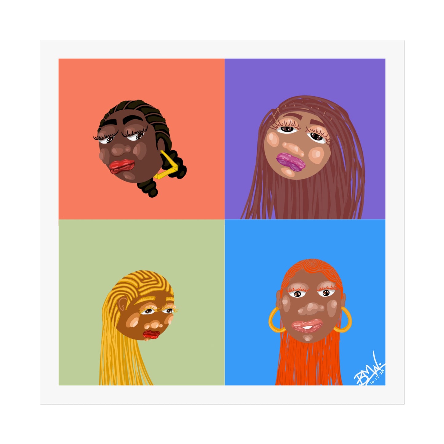 Walker's Homegirls 5: The Braidey Bunch