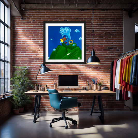 "The Dazed Dreamer" Art Print