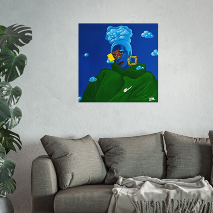 "The Dazed Dreamer" Art Print