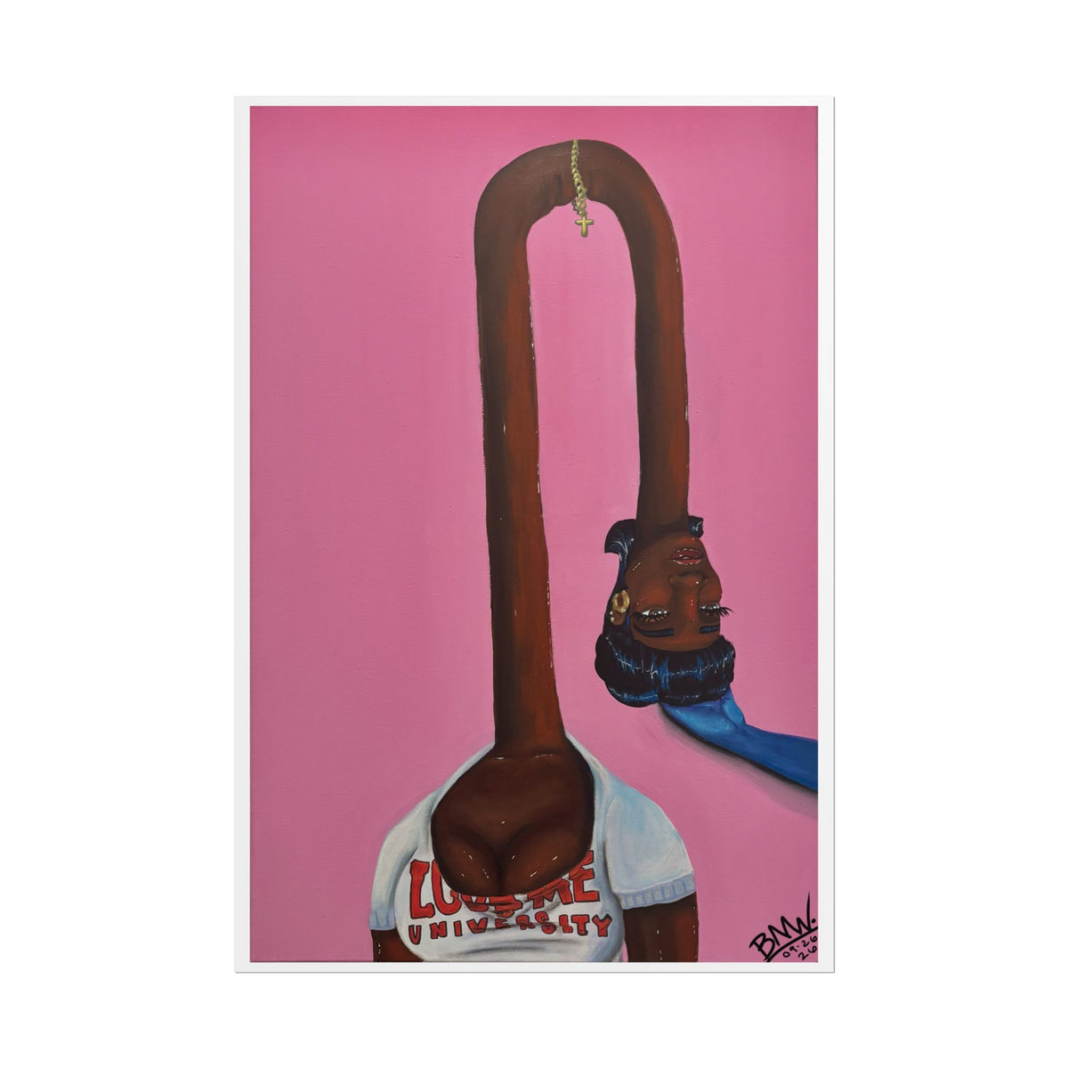 "Love Me University: The Learning Curve" 2026. Art print