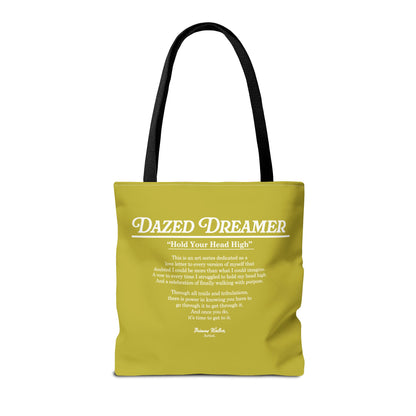 Tote Bag — "Hold Your Head High" Inspirational Art Tote