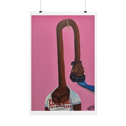 "Love Me University: The Learning Curve" 2026. Art print
