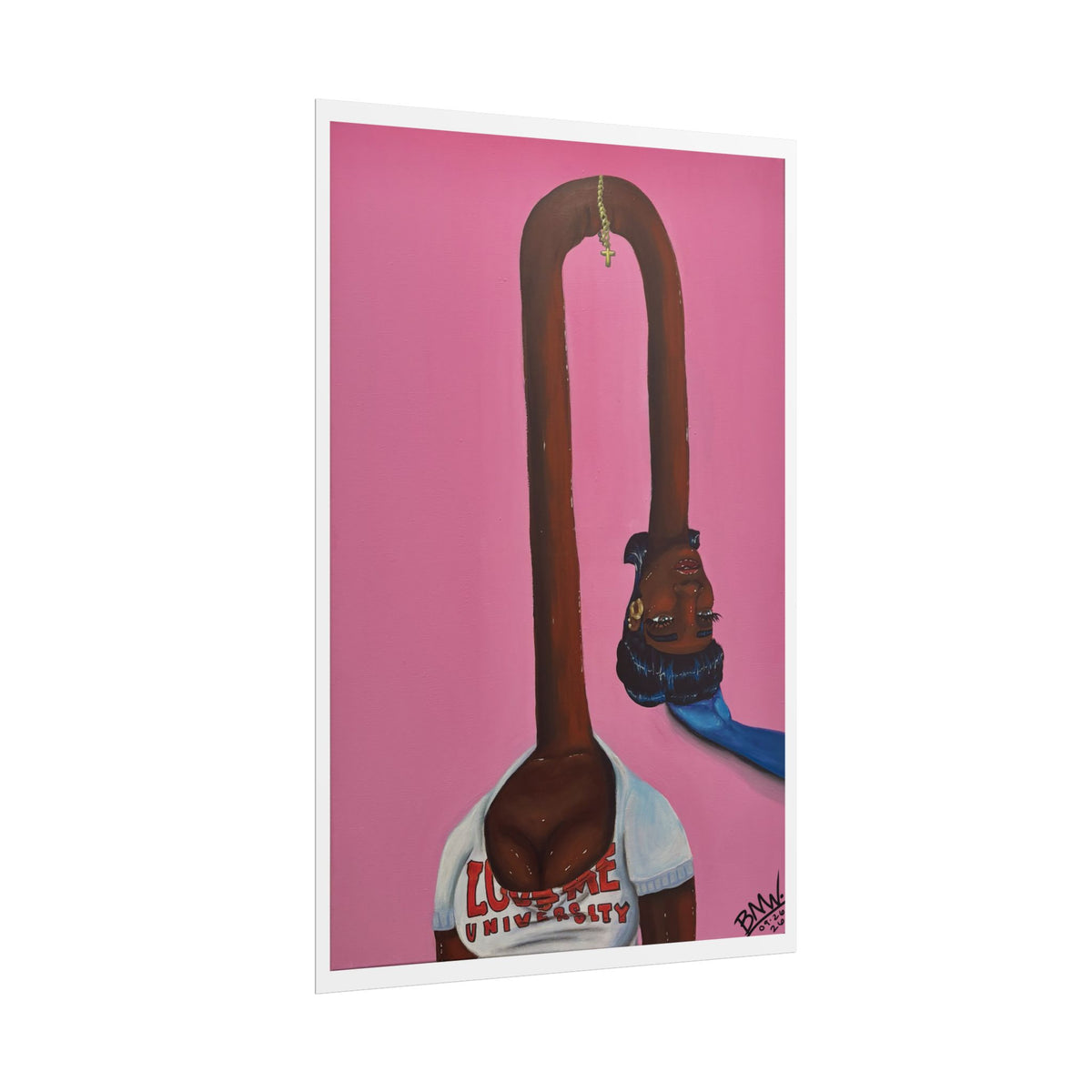 "Love Me University: The Learning Curve" 2026. Art print