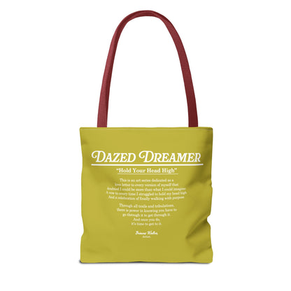 Tote Bag — "Hold Your Head High" Inspirational Art Tote