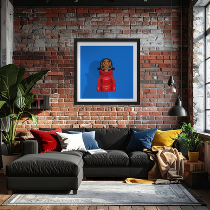 Dazed Dreamer 3D Model Art Print