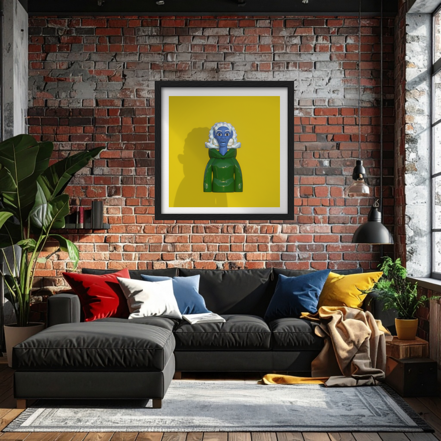 Dazed Dream 3D Model Art Print