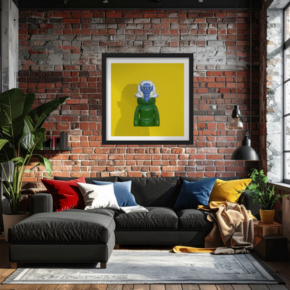 Dazed Dream 3D Model Art Print