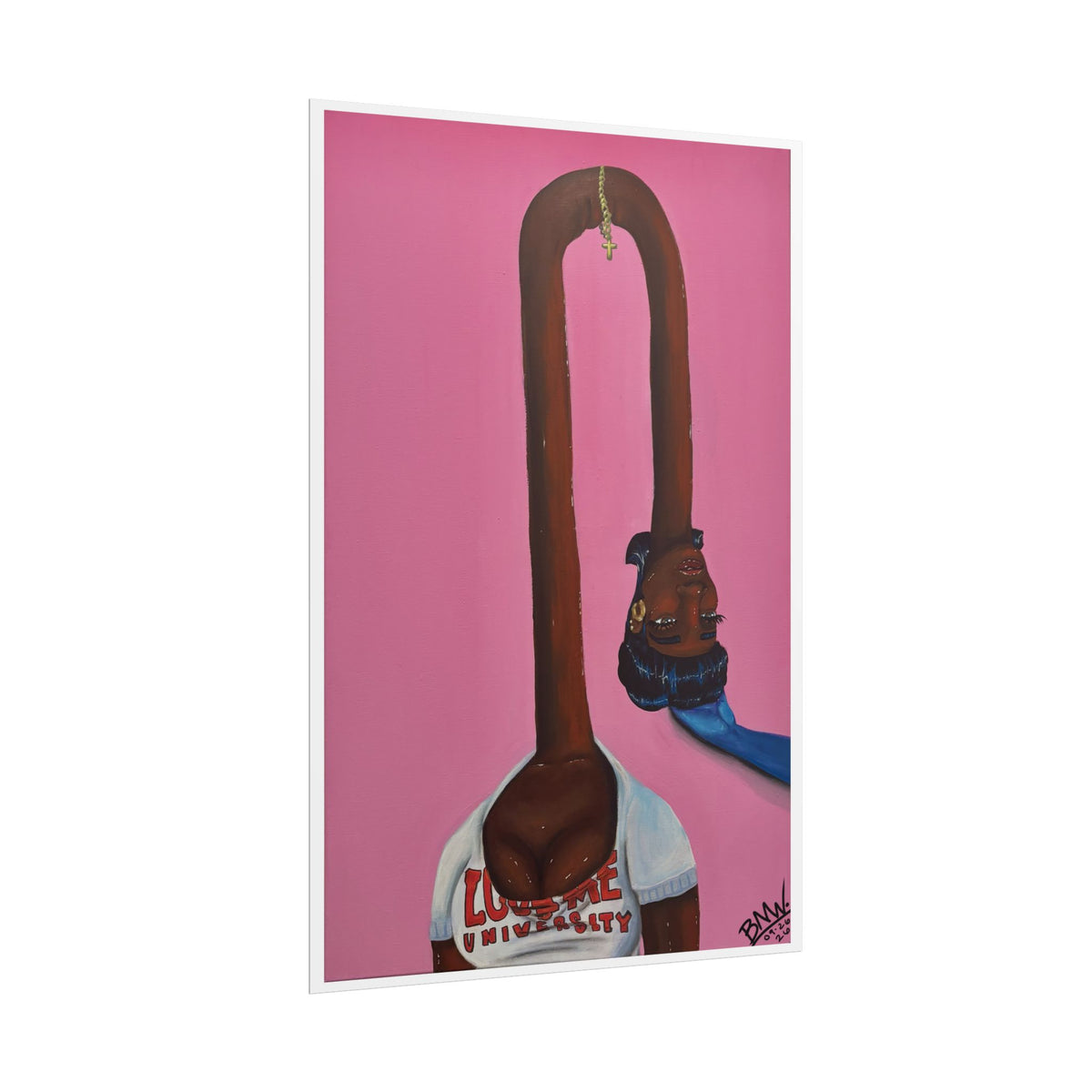 "Love Me University: The Learning Curve" 2026. Art print