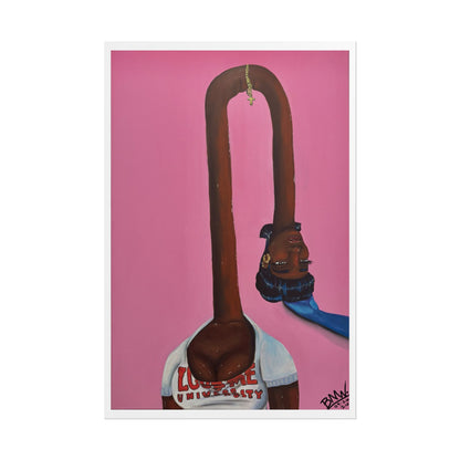 "Love Me University: The Learning Curve" 2026. Art print