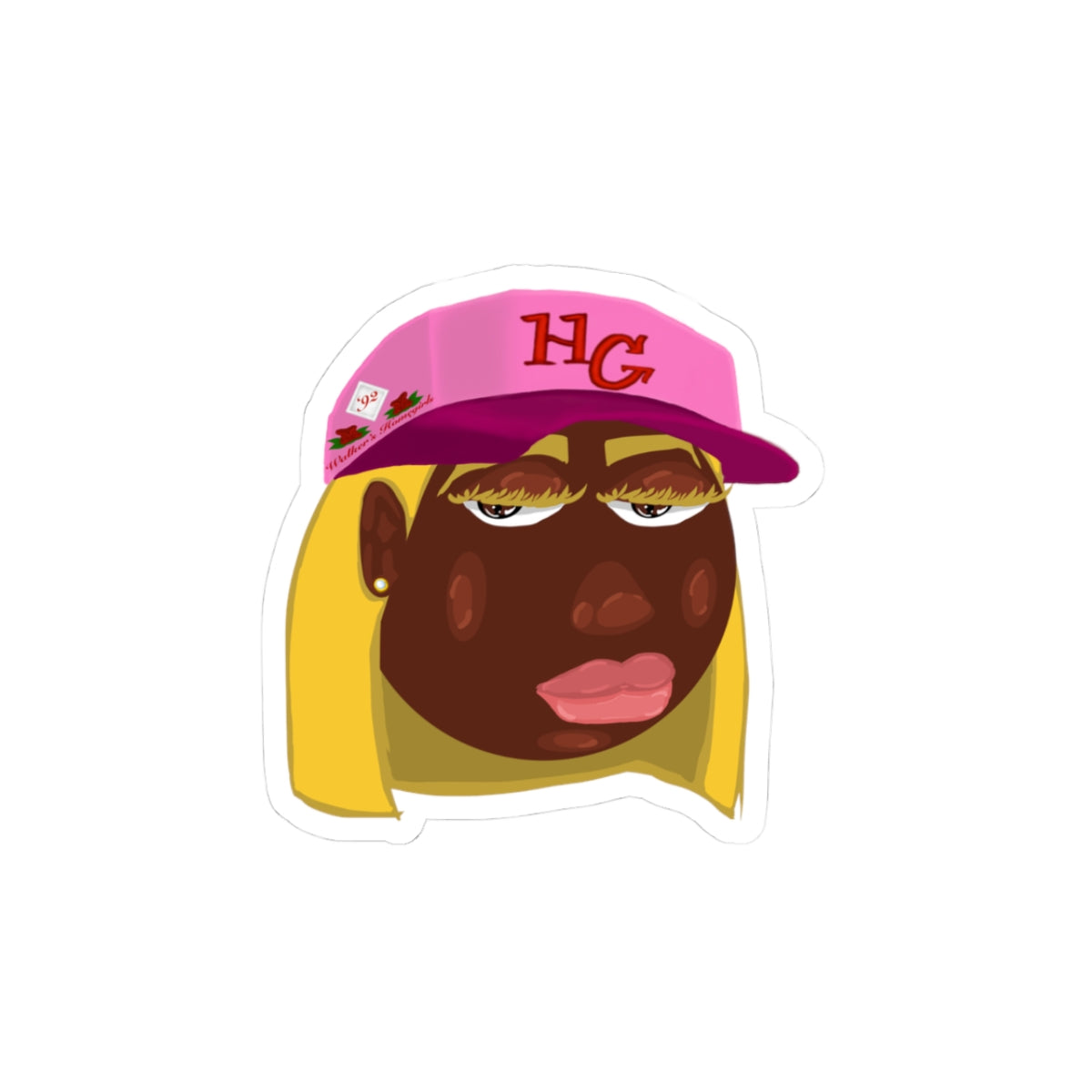 “The Ms. Fits” Sticker 2