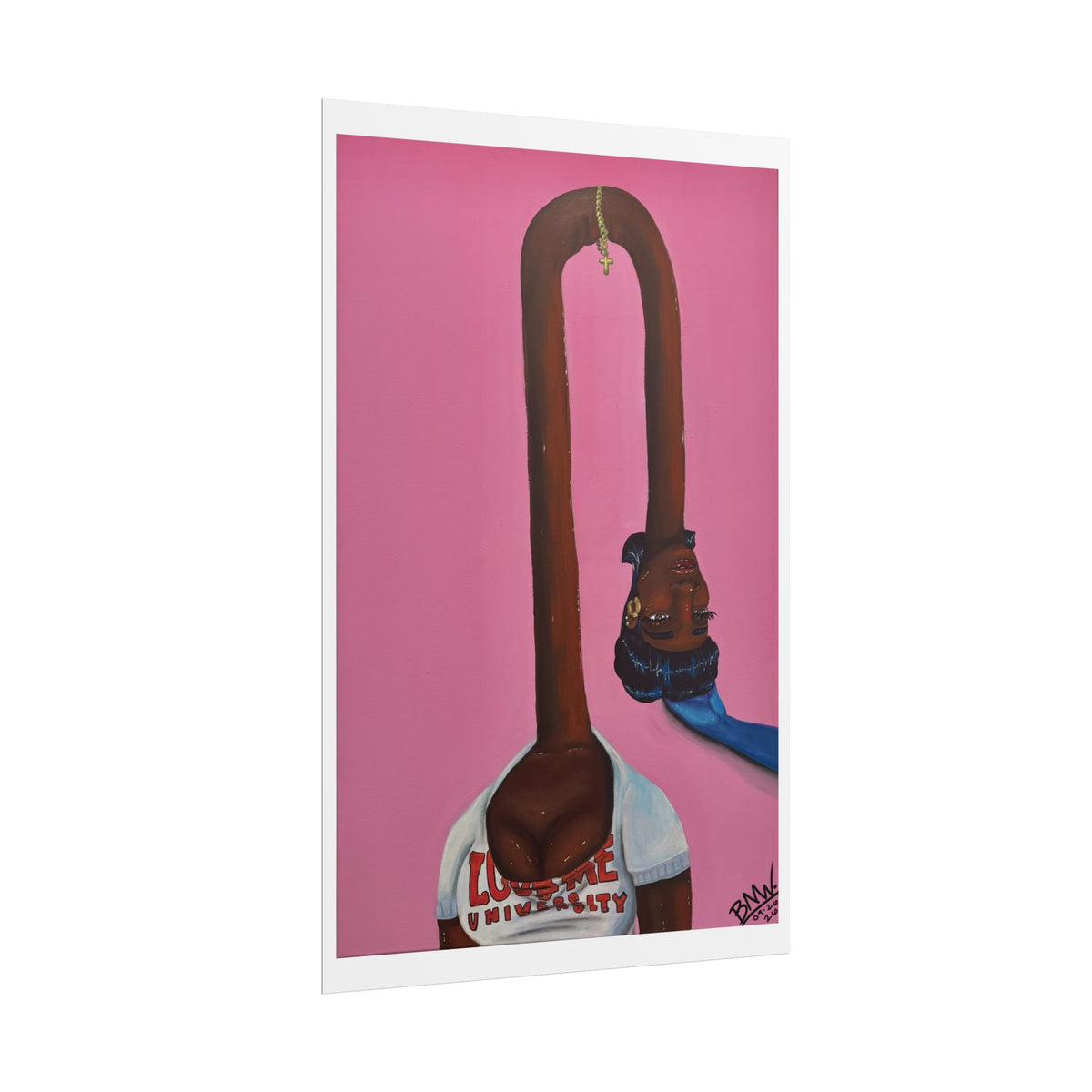 "Love Me University: The Learning Curve" 2026. Art print
