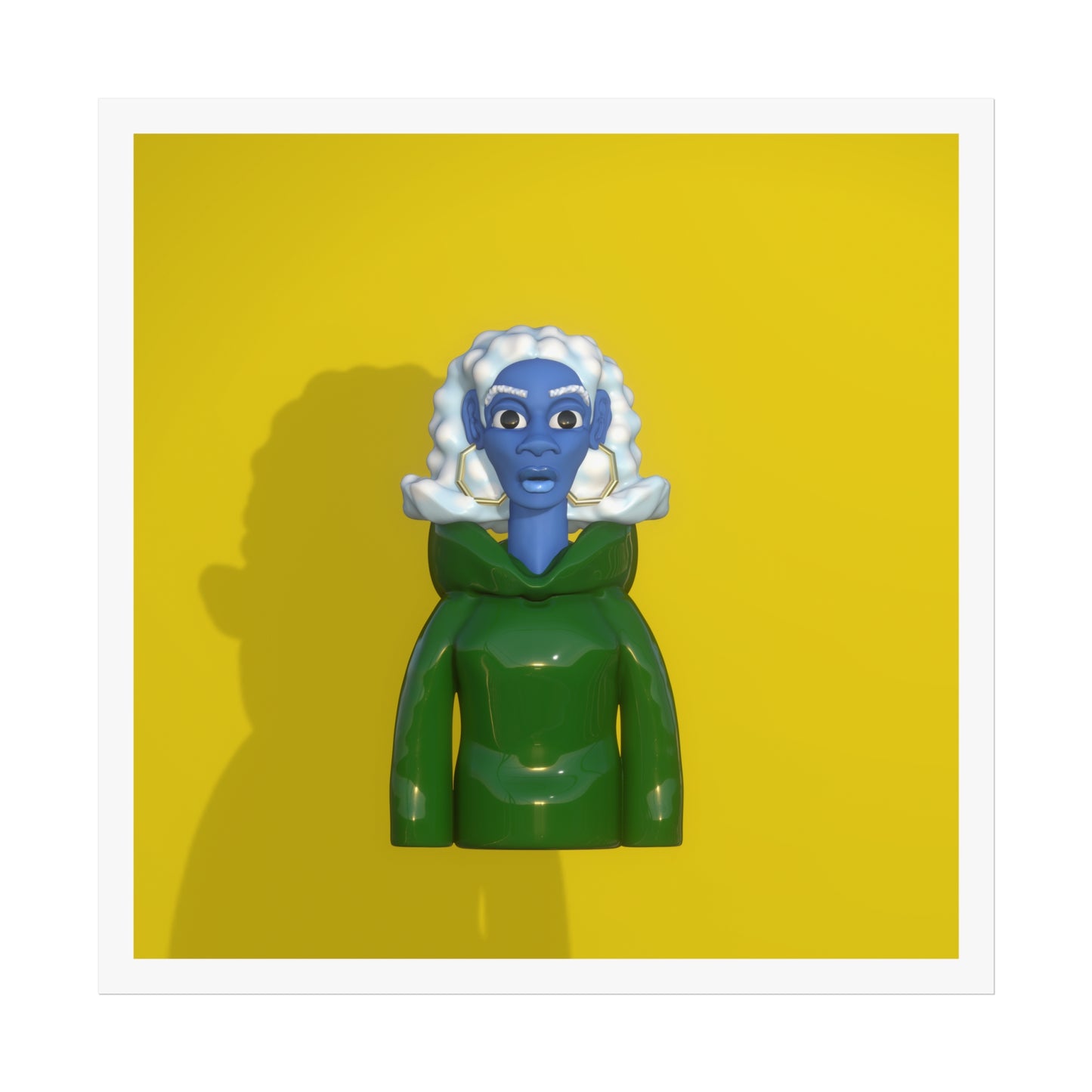 Dazed Dream 3D Model Art Print